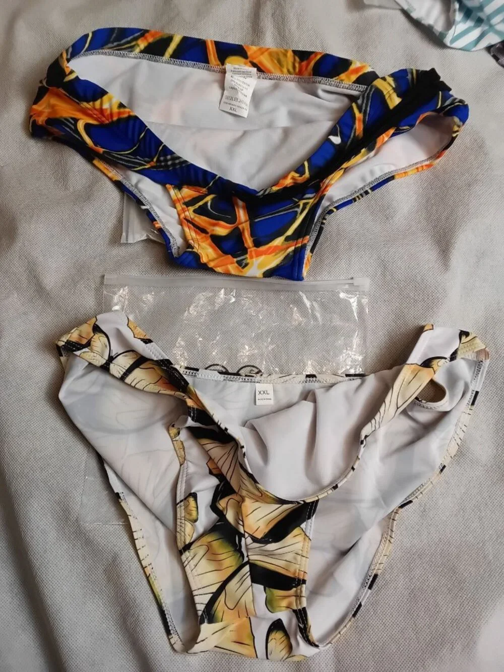 5 Pc Lot Men's Bathing Suit XXL Swimming Briefs Swim Trunks Swimwear NWT wolf